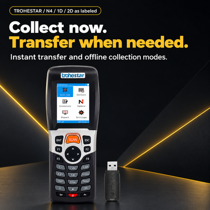 TROHESTAR N4 — data collector and USB receiver for instant transfer and offline collection
