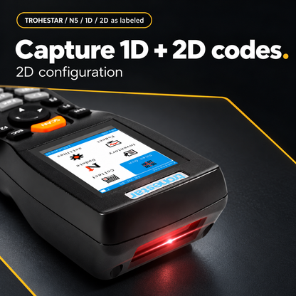 TROHESTAR N5 2D configuration — linear and two-dimensional barcode reading