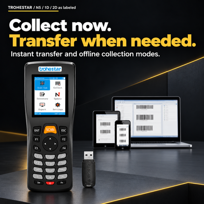 TROHESTAR N5 data collector — original data upload workflow